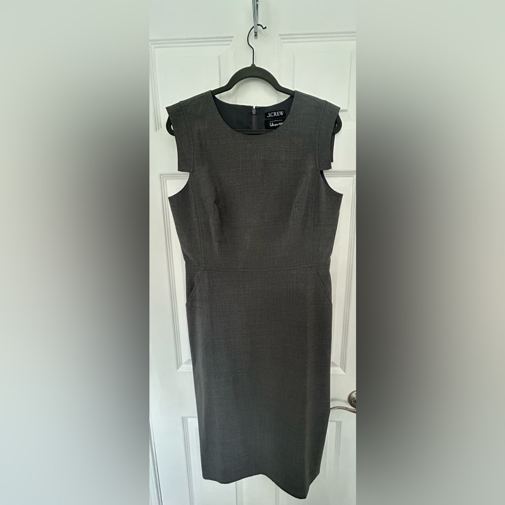 J. Crew Tollegno 1900 Italian Stretch Wool Dress - NWT